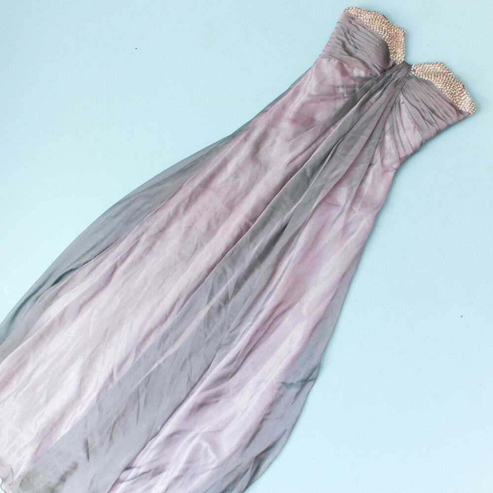 La Femme Divine Jewel-Ornate Sweetheart Empire Gown 16970 Women 2 Glam Strapless